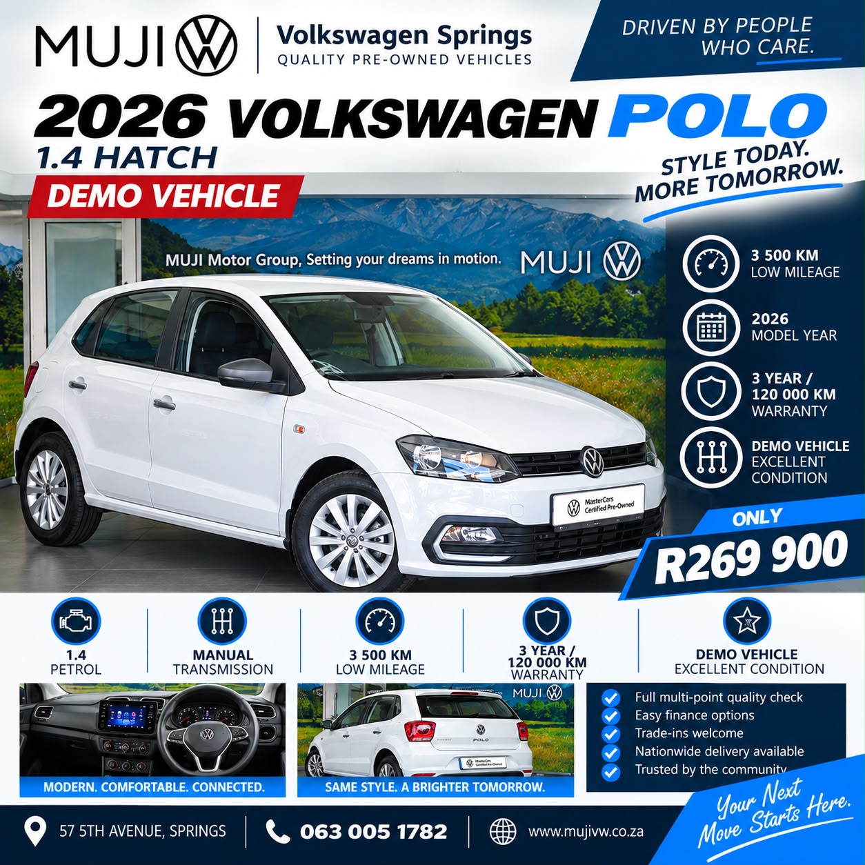 POLO 1.4 HATCH image from MUJI Volkswagen Springs