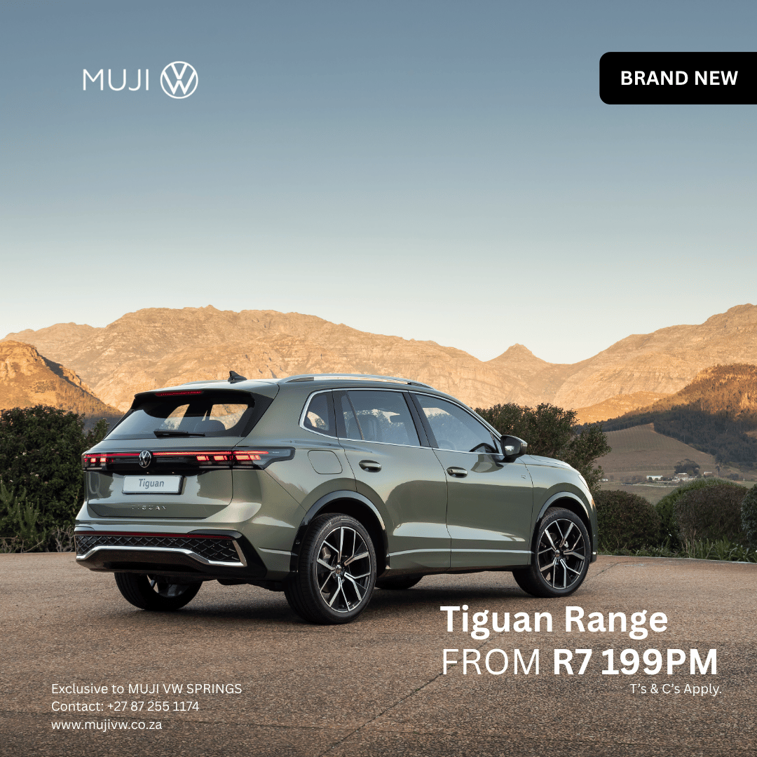 Tiguan image from MUJI Volkswagen