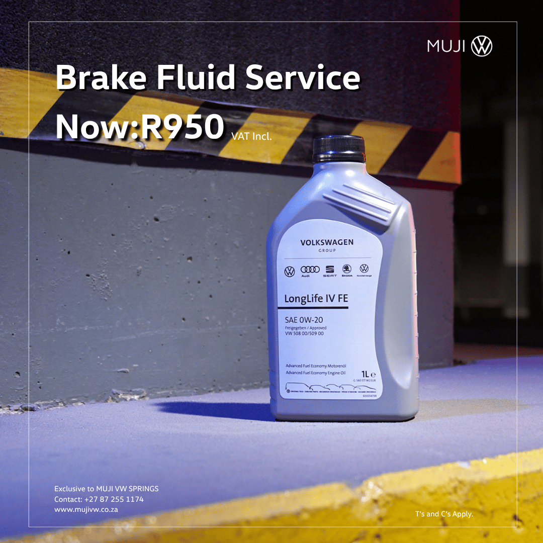 Brake Fluid Service image from MUJI Volkswagen