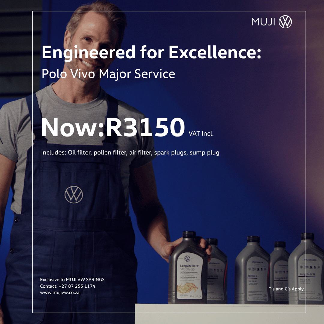 Polo Vivo Major Service image from MUJI Volkswagen