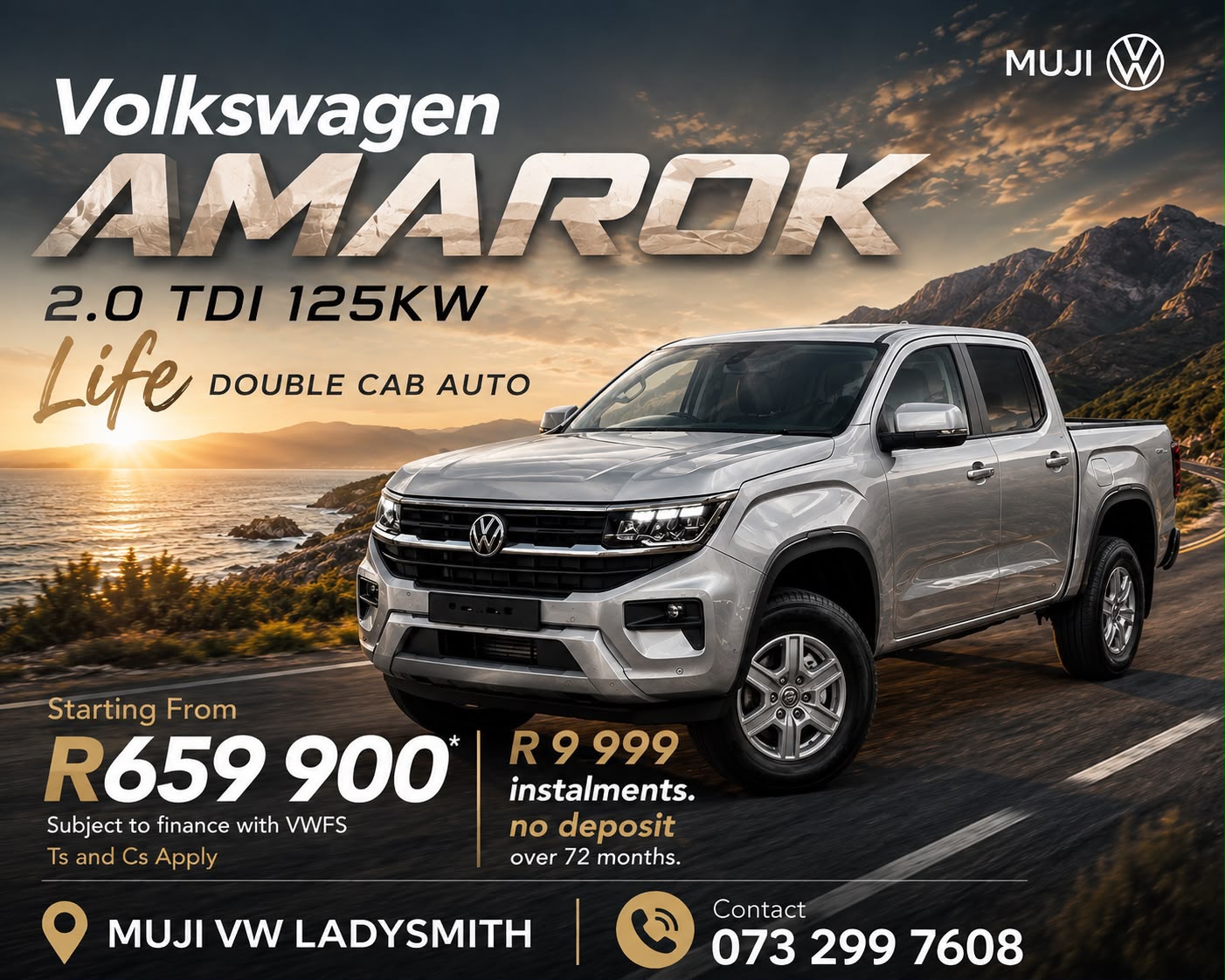 AMAROK image from MUJI Volkswagen