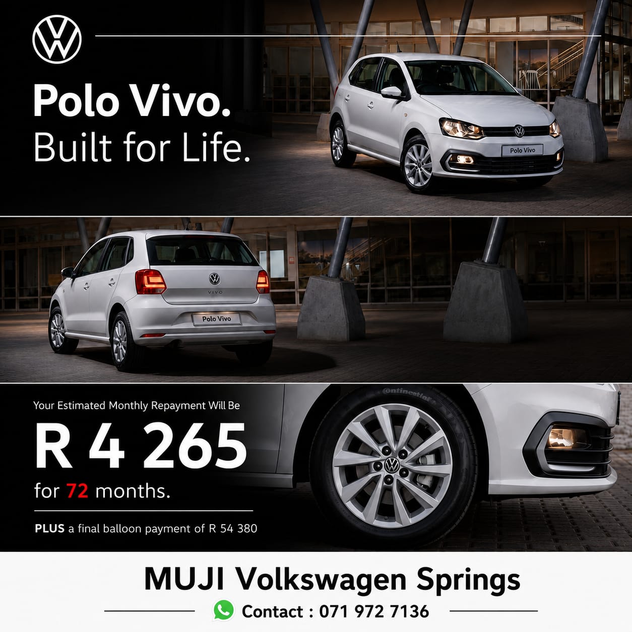 POLO VIVO image from MUJI Volkswagen
