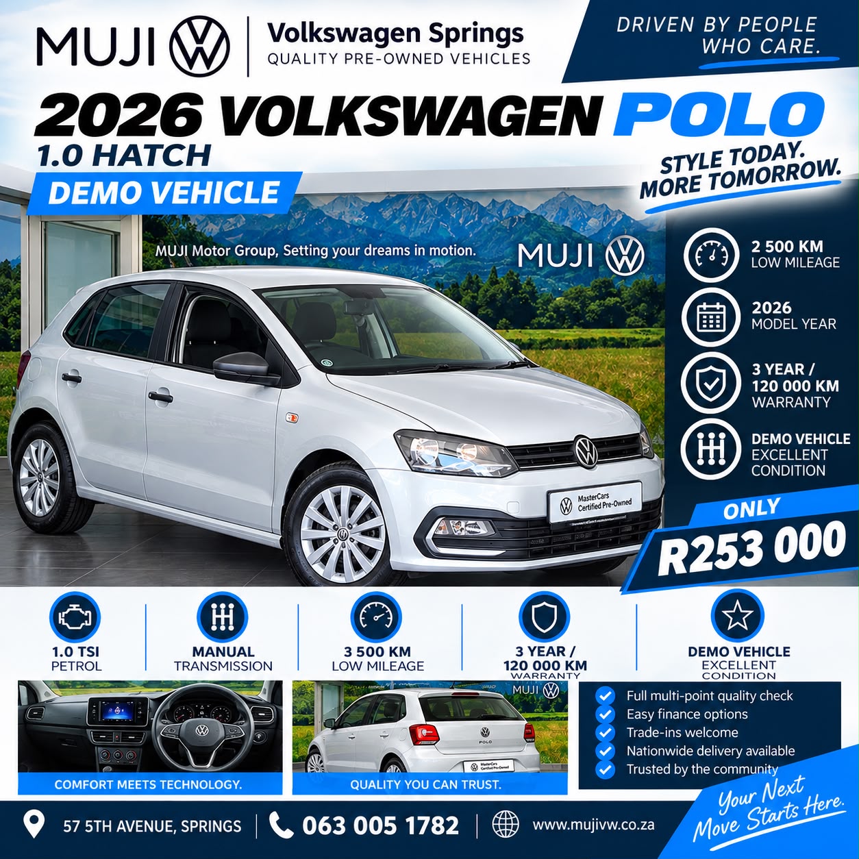 POLO 1.0 HATCH image from MUJI Volkswagen